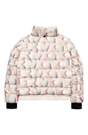 Детская пуховая куртка MONCLER розового цвета по цене 112200 руб., арт. F2-954-1A50E-10-54AKZ/12-14A | Фото 2 Детская пуховая куртка MONCLER розового цвета, арт. F2-954-1A50E-10-54AKZ/12-14A | Фото 2