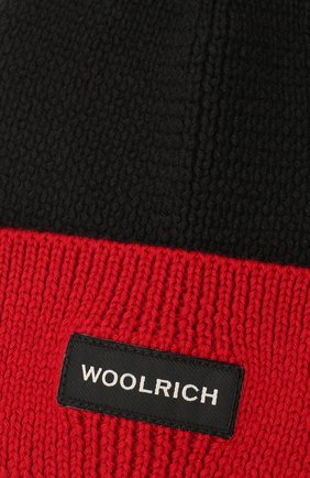 Детского шапка WOOLRICH красного цвета по цене 5405 руб., арт. CFWKAC0067MR/UF0532 | Фото 3 Детского шапка WOOLRICH красного цвета, арт. CFWKAC0067MR/UF0532 | Фото 3