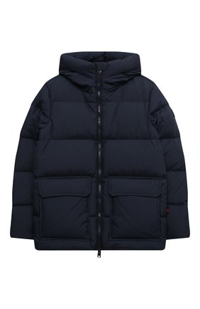 Детский пуховая куртка WOOLRICH темно-синего цвета по цене 30900 руб., арт. CFWK0U0130MR/UT2420 | Фото 1 Детский пуховая куртка WOOLRICH темно-синего цвета, арт. CFWK0U0130MR/UT2420 | Фото 1
