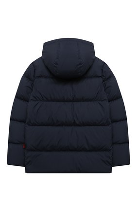 Детский пуховая куртка WOOLRICH темно-синего цвета по цене 30900 руб., арт. CFWK0U0130MR/UT2420 | Фото 2 Детский пуховая куртка WOOLRICH темно-синего цвета, арт. CFWK0U0130MR/UT2420 | Фото 2