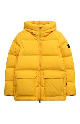 Детский пуховая куртка WOOLRICH желтого цвета по цене 30900 руб., арт. CFWK0U0130MR/UT2420 | Фото 1 Детский пуховая куртка WOOLRICH желтого цвета, арт. CFWK0U0130MR/UT2420 | Фото 1