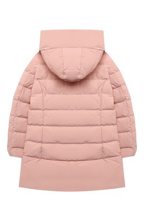 Детское пуховое пальто WOOLRICH розового цвета по цене 27500 руб., арт. CFWK0U0106FR/UT0573/8-16 | Фото 2 Детское пуховое пальто WOOLRICH розового цвета, арт. CFWK0U0106FR/UT0573/8-16 | Фото 2