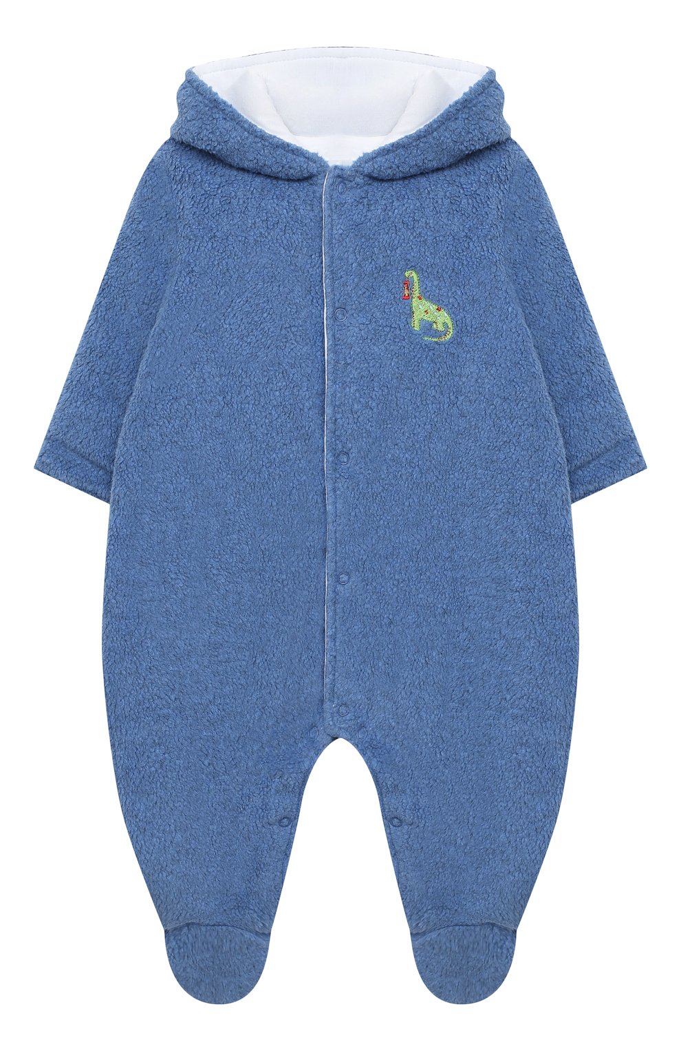 Детский хлопковый комбинезон KISSY KISSY синего цвета, арт. KBN04686N | Фото 1