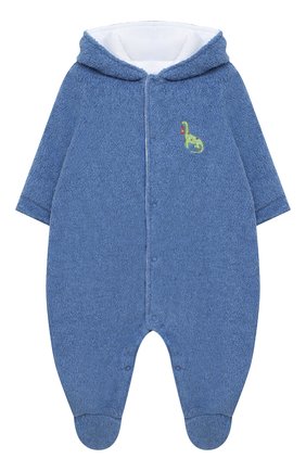 Детский хлопковый комбинезон KISSY KISSY синего цвета по цене 7245 руб., арт. KBN04686N | Фото 1 Детский хлопковый комбинезон KISSY KISSY синего цвета, арт. KBN04686N | Фото 1