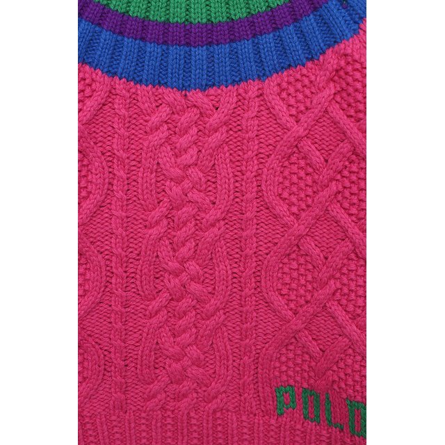 фото Пуловер из хлопка и шерсти polo ralph lauren