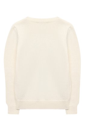 Детский хлопковый пуловер POLO RALPH LAUREN белого цвета по цене 12150 руб., арт. 312799956 | Фото 2 Детский хлопковый пуловер POLO RALPH LAUREN белого цвета, арт. 312799956 | Фото 2