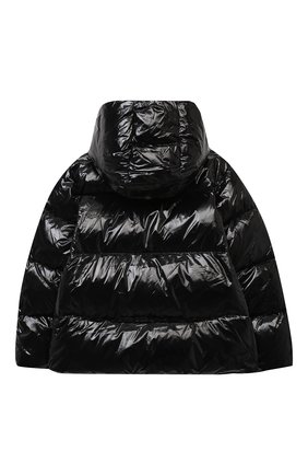 Детского пуховая куртка DSQUARED2 черного цвета по цене 31950 руб., арт. DQ04BJ-D00ZJ | Фото 2 Детского пуховая куртка DSQUARED2 черного цвета, арт. DQ04BJ-D00ZJ | Фото 2