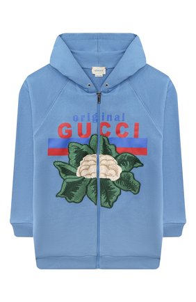 Детский хлопковая толстовка GUCCI голубого цвета по цене 51250 руб., арт. 630584/XJCSM | Фото 1 Детский хлопковая толстовка GUCCI голубого цвета, арт. 630584/XJCSM | Фото 1 (Рукава: Длинные; Материал внешний: Хлопок; Девочки Кросс-КТ: Толстовка-одежда; Региональные ограничения белый список (Axapta Mercury): RU; Ростовка одежда: 10 - 11 лет | 140 - 146см, 4 года | 104 см, 5 лет | 110 см, 6 лет | 116 см, 8 лет | 128 см)