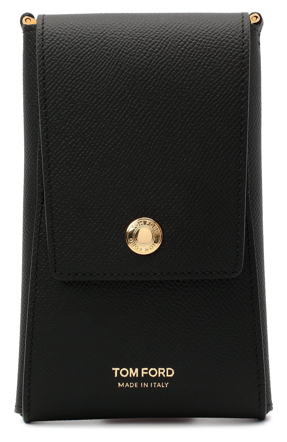Кожаный чехол для iphone TOM FORD черного цвета, арт. Y0302T-LCL081 | Фото 1 (Женское Кросс-КТ: Кожа iPhone; Региональные ограничения белый список (Axapta Mercury): RU)