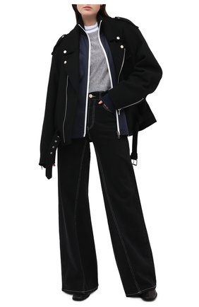 Женский льняной топ GIORGIO ARMANI синего цвета по цене 63400 руб., арт. 6HAM87/AJMMZ | Фото 2 Женский льняной топ GIORGIO ARMANI синего цвета, арт. 6HAM87/AJMMZ | Фото 2