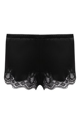 Женские шорты из шелка и хлопка DOLCE & GABBANA черного цвета по цене 29800 руб., арт. 03B35T/FUAD8 | Фото 1 Женские шорты из шелка и хлопка DOLCE & GABBANA черного цвета, арт. 03B35T/FUAD8 | Фото 1