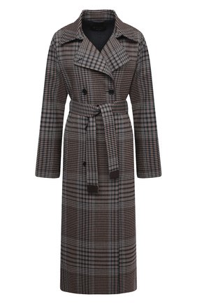Женское шерстяное пальто LORO PIANA серого цвета по цене 449500 руб., арт. FAL2994 | Фото 1 Женское шерстяное пальто LORO PIANA серого цвета, арт. FAL2994 | Фото 1