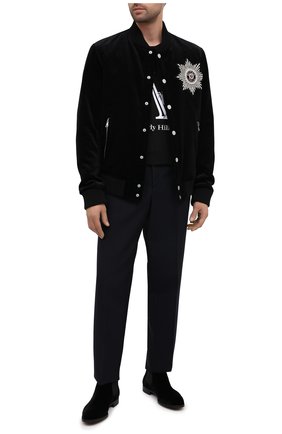 Мужские текстильные челси GIORGIO ARMANI черного цвета по цене 57100 руб., арт. X2M253/XD167 | Фото 2 Мужские текстильные челси GIORGIO ARMANI черного цвета, арт. X2M253/XD167 | Фото 2
