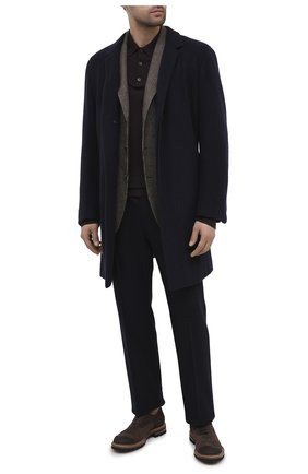 Мужское шерстяное поло ERMENEGILDO ZEGNA бордового цвета по цене 213500 руб., арт. U7M01/132 | Фото 2 Мужское шерстяное поло ERMENEGILDO ZEGNA бордового цвета, арт. U7M01/132 | Фото 2