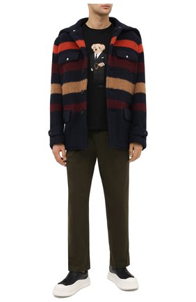 Мужская хлопковая футболка RALPH LAUREN черного цвета по цене 49050 руб., арт. 790822865 | Фото 2 Мужская хлопковая футболка RALPH LAUREN черного цвета, арт. 790822865 | Фото 2