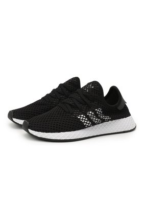 Женские текстильные кроссовки deerupt runner ADIDAS ORIGINALS черного цвета по цене 5830 руб., арт. BD7890 | Фото 1 Женские текстильные кроссовки deerupt runner ADIDAS ORIGINALS черного цвета, арт. BD7890 | Фото 1
