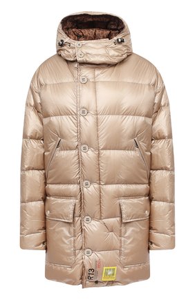 Женский пуховик R13 X BRUMAL бежевого цвета по цене 135500 руб., арт. R13/W7482D09LE | Фото 1 Женский пуховик R13 X BRUMAL бежевого цвета, арт. R13/W7482D09LE | Фото 1