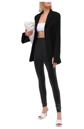 Женские леггинсы SAINT LAURENT черного цвета по цене 68900 руб., арт. 632981/Y7B07 | Фото 2 Женские леггинсы SAINT LAURENT черного цвета, арт. 632981/Y7B07 | Фото 2
