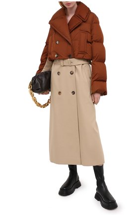 Женский тренч BURBERRY бежевого цвета по цене 219000 руб., арт. 4566686 | Фото 2 Женский тренч BURBERRY бежевого цвета, арт. 4566686 | Фото 2