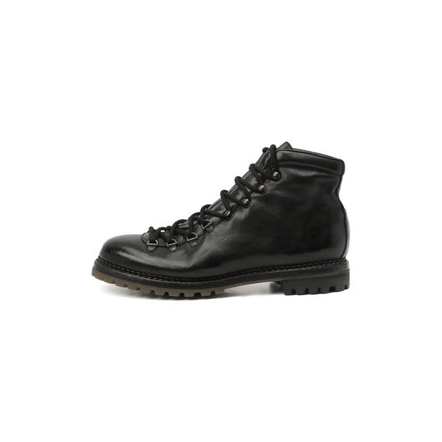 Кожаные ботинки Premiata 339P/CHETTA BRASS, цвет чёрный, размер 43 339P/CHETTA BRASS - фото 3