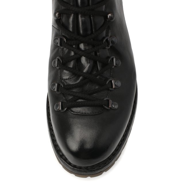 Кожаные ботинки Premiata 339P/CHETTA BRASS, цвет чёрный, размер 43 339P/CHETTA BRASS - фото 5