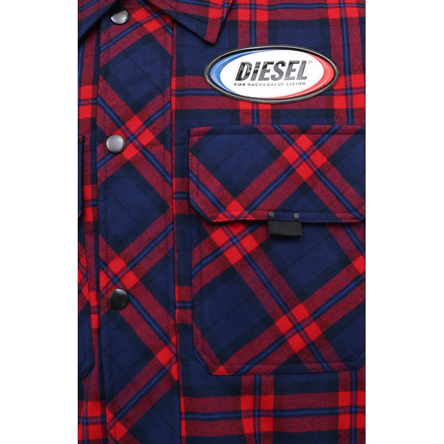 фото Хлопковая куртка-рубашка diesel