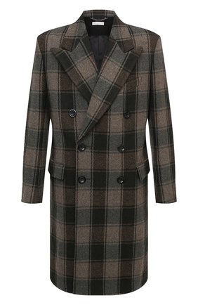 Мужской шерстяное пальто DRIES VAN NOTEN хаки цвета по цене 194500 руб., арт. 202-20209-1132 | Фото 1 Мужской шерстяное пальто DRIES VAN NOTEN хаки цвета, арт. 202-20209-1132 | Фото 1