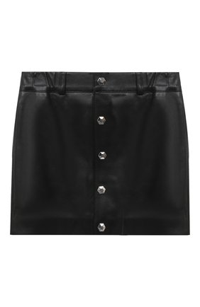 Детская кожаная юбка PHILIPP PLEIN черного цвета по цене 67860 руб., арт. F20C GLV0013 PLE002N | Фото 1 Детская кожаная юбка PHILIPP PLEIN черного цвета, арт. F20C GLV0013 PLE002N | Фото 1