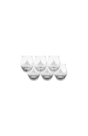 Набор из 6-ти стаканов для виски 100 points LALIQUE прозрачного цвета, арт. 10332900 | Фото 1 (Интерьер_коллекция: 100 Points; Ограничения доставки: fragile-2)