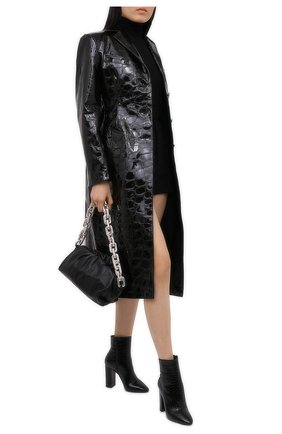 Женские кожаные ботильоны lou SAINT LAURENT черного цвета по цене 82550 руб., арт. 639641/10N00 | Фото 2 Женские кожаные ботильоны lou SAINT LAURENT черного цвета, арт. 639641/10N00 | Фото 2