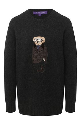Женский кашемировый пуловер RALPH LAUREN темно-серого цвета по цене 213000 руб., арт. 290830437 | Фото 1 Женский кашемировый пуловер RALPH LAUREN темно-серого цвета, арт. 290830437 | Фото 1