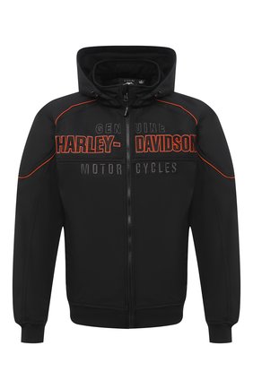 Мужской бомбер genuine motorclothes HARLEY-DAVIDSON черного цвета по цене 24110 руб., арт. 98555-15VM | Фото 1 Мужской бомбер genuine motorclothes HARLEY-DAVIDSON черного цвета, арт. 98555-15VM | Фото 1