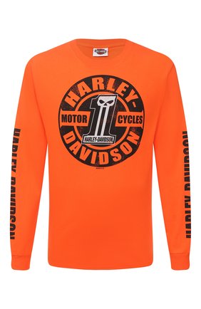 Мужская хлопковый лонгслив exclusive for moscow HARLEY-DAVIDSON оранжевого цвета по цене 5700 руб., арт. R003715 | Фото 1 Мужская хлопковый лонгслив exclusive for moscow HARLEY-DAVIDSON оранжевого цвета, арт. R003715 | Фото 1
