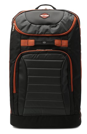 Мужской дорожный чемодан HARLEY-DAVIDSON черного цвета по цене 36520 руб., арт. 99332 29“ | Фото 1 Мужской дорожный чемодан HARLEY-DAVIDSON черного цвета, арт. 99332 29“ | Фото 1