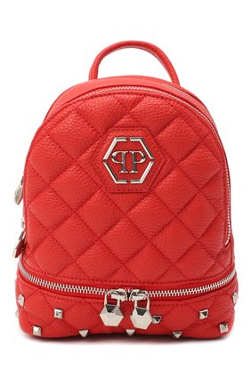 Женский рюкзак PHILIPP PLEIN красного цвета по цене 140940 руб., арт. F20A WBA1298 PLE053N | Фото 1 Женский рюкзак PHILIPP PLEIN красного цвета, арт. F20A WBA1298 PLE053N | Фото 1