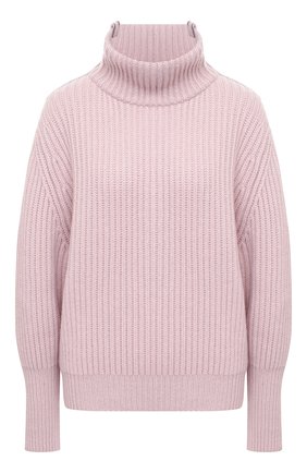 Женский кашемировый свитер BRUNELLO CUCINELLI розового цвета, арт. M52521304 | Фото 1 (Материал внешний: Шерсть, Кашемир; Длина (для топов): Стандартные; Рукава: Длинные; Стили: Классический; Женское Кросс-КТ: Свитер-одежда)