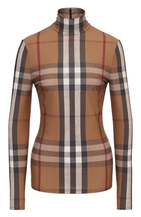 Женская водолазка BURBERRY коричневого цвета по цене 37800 руб., арт. 4566771 | Фото 1 Женская водолазка BURBERRY коричневого цвета, арт. 4566771 | Фото 1