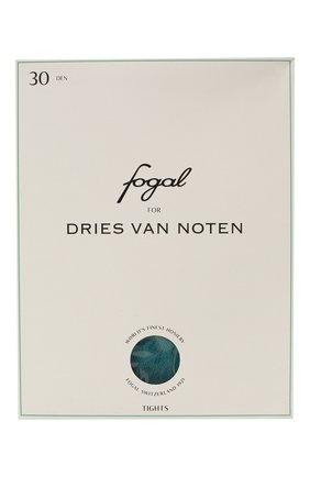 Женские колготки DRIES VAN NOTEN темно-зеленого цвета по цене 6995 руб., арт. 202-11901 | Фото 1 Женские колготки DRIES VAN NOTEN темно-зеленого цвета, арт. 202-11901 | Фото 1