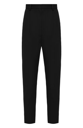 Женские шерстяные брюки ALEXANDER MCQUEEN черного цвета по цене 65950 руб., арт. 585118/QJAAC | Фото 1 Женские шерстяные брюки ALEXANDER MCQUEEN черного цвета, арт. 585118/QJAAC | Фото 1