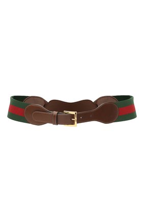 Женский ремень GUCCI зеленого цвета по цене 35900 руб., арт. 625854/1NSAG | Фото 1 Женский ремень GUCCI зеленого цвета, арт. 625854/1NSAG | Фото 1