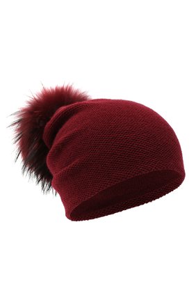Женский кашемировая шапка INVERNI бордового цвета по цене 28400 руб., арт. 4943CM | Фото 1 Женский кашемировая шапка INVERNI бордового цвета, арт. 4943CM | Фото 1