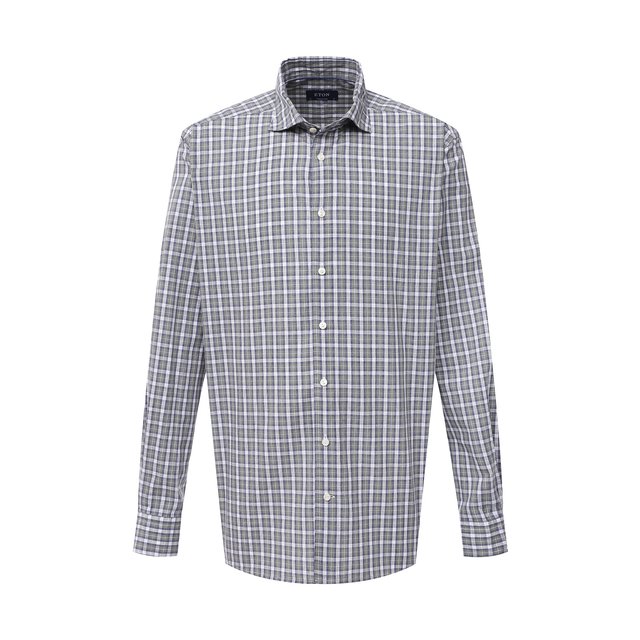 фото Рубашка изо льна и хлопка eton