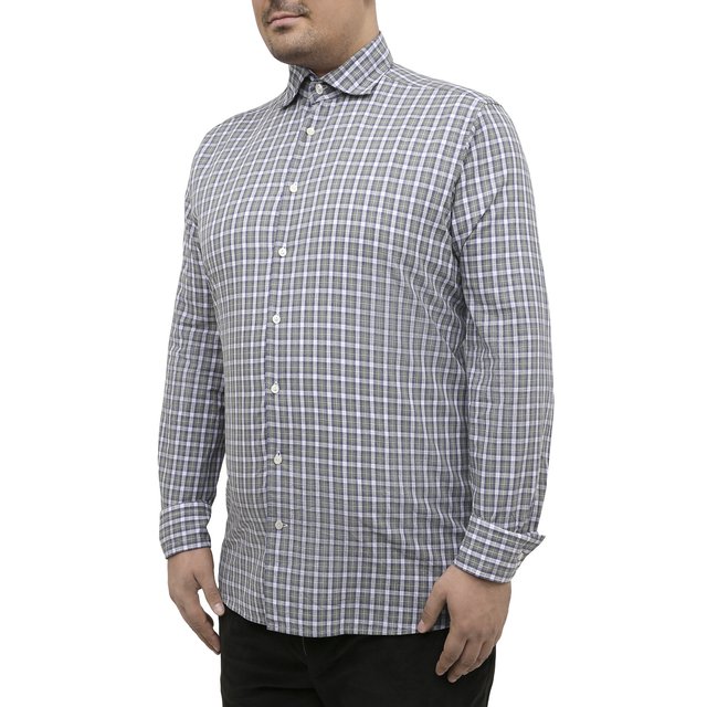 фото Рубашка изо льна и хлопка eton