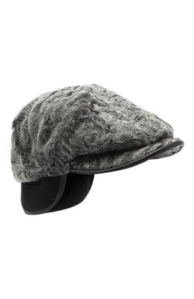 Мужская кепи из меха каракуля FURLAND серого цвета по цене 44500 руб., арт. 0232007810022200080 | Фото 1 Мужская кепи из меха каракуля FURLAND серого цвета, арт. 0232007810022200080 | Фото 1