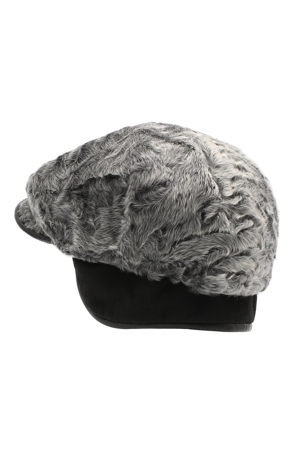 Мужская кепи из меха каракуля FURLAND серого цвета по цене 44500 руб., арт. 0232007810022200080 | Фото 2 Мужская кепи из меха каракуля FURLAND серого цвета, арт. 0232007810022200080 | Фото 2