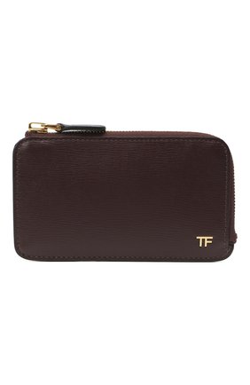Мужской кожаный кошелек для монет TOM FORD бордового цвета по цене 33350 руб., арт. Y0238T-LCL053 | Фото 1 Мужской кожаный кошелек для монет TOM FORD бордового цвета, арт. Y0238T-LCL053 | Фото 1