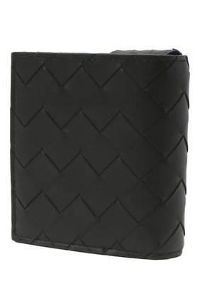 Мужской кожаное портмоне BOTTEGA VENETA черного цвета по цене 41450 руб., арт. 639549/VCPQ4 | Фото 2 Мужской кожаное портмоне BOTTEGA VENETA черного цвета, арт. 639549/VCPQ4 | Фото 2