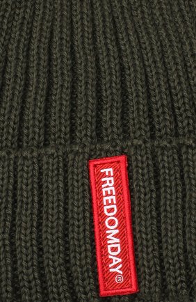 Детского шапка FREEDOMDAY хаки цвета по цене 2705 руб., арт. IFRJB825Z8-05 | Фото 3 Детского шапка FREEDOMDAY хаки цвета, арт. IFRJB825Z8-05 | Фото 3