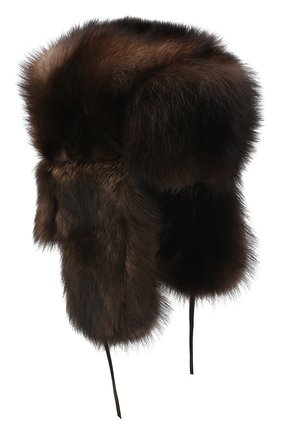 Мужская шапка-ушанка из меха фишера FURLAND коричневого цвета по цене 126000 руб., арт. 0012210310002300000 | Фото 1 Мужская шапка-ушанка из меха фишера FURLAND коричневого цвета, арт. 0012210310002300000 | Фото 1