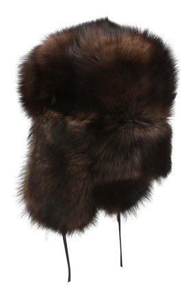 Мужская шапка-ушанка из меха фишера FURLAND коричневого цвета по цене 126000 руб., арт. 0012210310002300000 | Фото 2 Мужская шапка-ушанка из меха фишера FURLAND коричневого цвета, арт. 0012210310002300000 | Фото 2